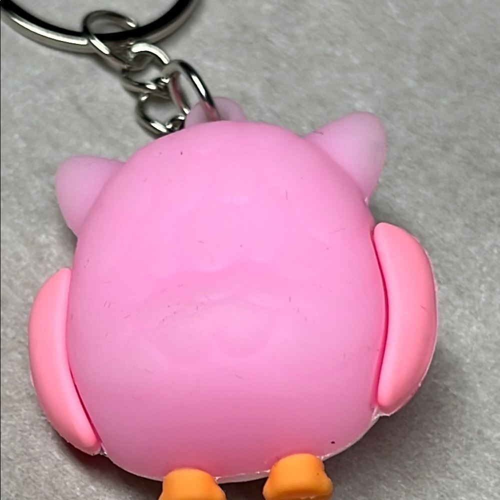 Cute Owl Keychain Bag Charm Backpack Accessory - Picture 5 of 9